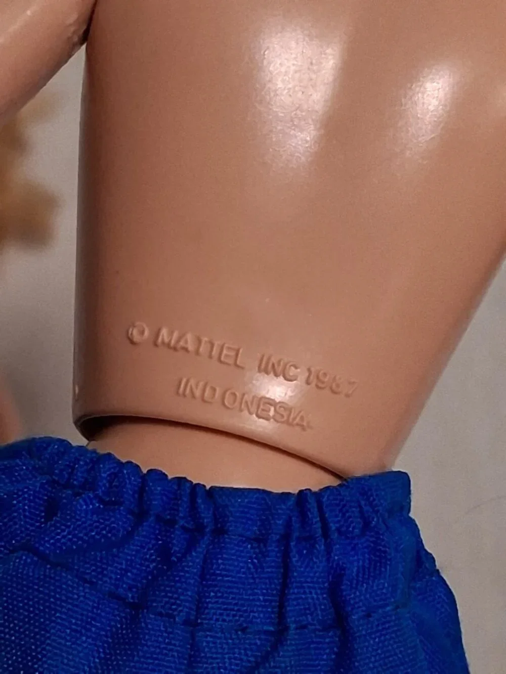 Vintage 1987 Mattel Mary Kate & Ashley Olsen Blonde Dolls Twins 10” Tall Nude